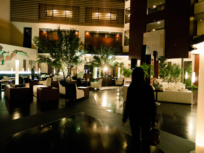 Lobby of Park Hotel Tokyo